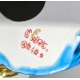 Chat en porcelaine turquoise