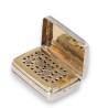 Vinaigrette en argent par John Shaw