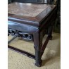 Table basse chinoise avec plateau en mabre