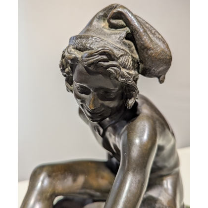 Bronze \"Pêcheur Napolitain\" signé RUDE