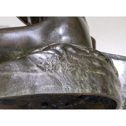 Bronze \"Pêcheur Napolitain\" signé RUDE