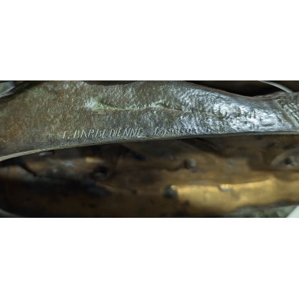Bronze \"Pêcheur Napolitain\" signé RUDE
