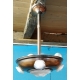 Suspension Art Deco en cuivre