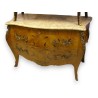  Commode, style Louis XV, dessus marbre sur  Moinat SA  - Antiquités décoration