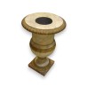  Vase en bois sculpté et laqué faux sur  Moinat SA  - Antiquités décoration