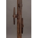Porte-manteau JAKUB en manguier teinte noyer