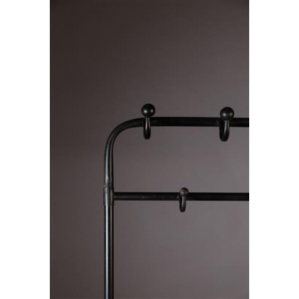 LUCIUS coat rack with bench and drawers