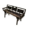 Richly carved Chinese wooden bench at  Moinat SA  - Antiques and home décor