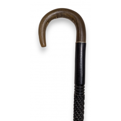 Corbin horn walking stick