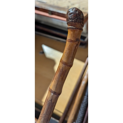 Canne monoxyle en ronce de bambou