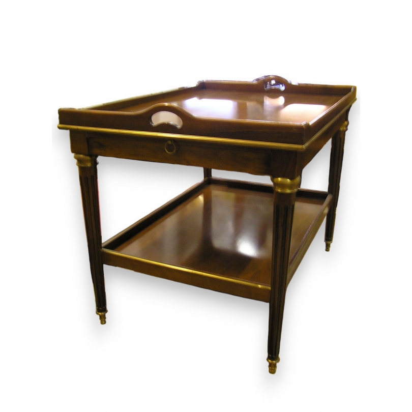  Table de service, style Louis XVI, bois sur  Moinat SA  - Antiquités décoration