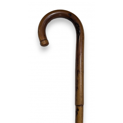 Corbin walking stick with a curved handle