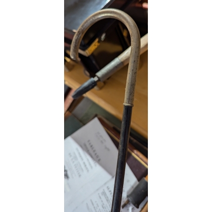 Canne de dandy corbin en nickel