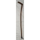 Canne monoxyle en bois courbe