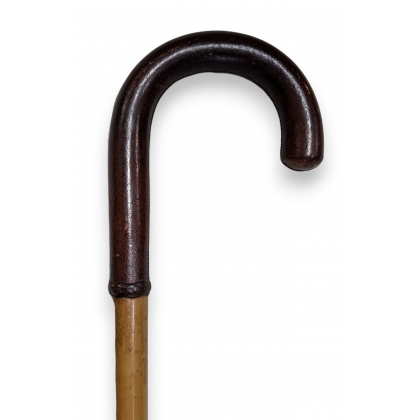 Corbin leather walking stick