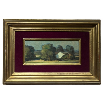 Tableau \"Paysage\" signé ROCHAT 65