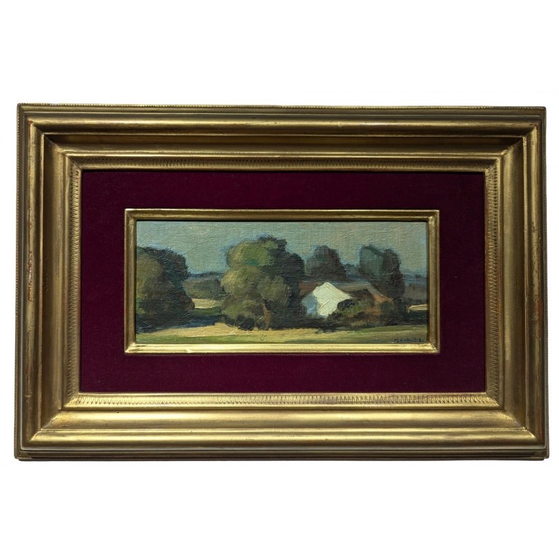 Tableau \"Paysage\" signé ROCHAT 65
