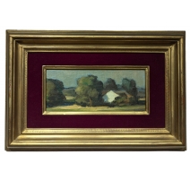 Tableau "Paysage" signé ROCHAT 65