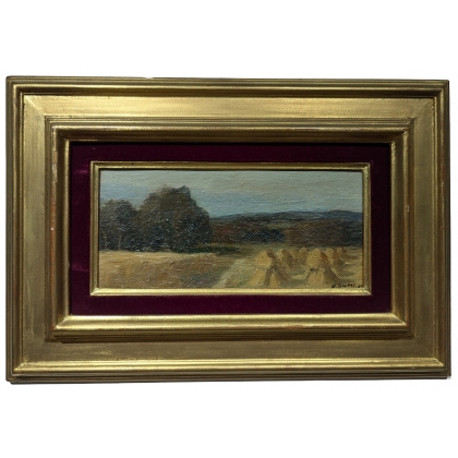 Tableau \"Paysage\" signé W. ROCHAT 60