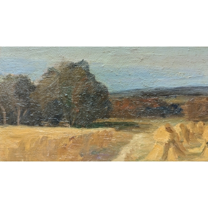 Tableau \"Paysage\" signé W. ROCHAT 60