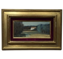 Tableau "Paysage" signé W. ROCHAT 62