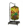 Hanging Tiffany-style table lamp