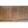 Table anglaise ovale marquetrie laiton