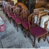 Suite de 6 chaises et un fauteuil