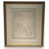 Drawing entitled ‘Street Scene’ by AUBÉ