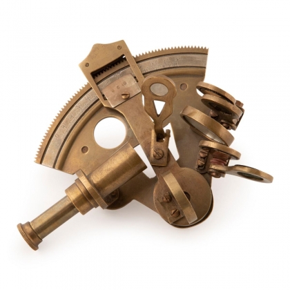 Bronze-coloured Pocket Sextant at Moinat SA – Antiques and Decor