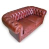 Super Elite leather Chesterfield sofa at  Moinat SA  - Antiques and home décor