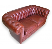Canapé Chesterfield en cuir Super Elite