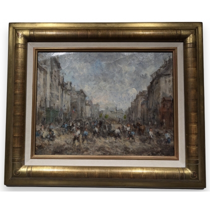 Tableau \"Révolution Française\" par LELEUX