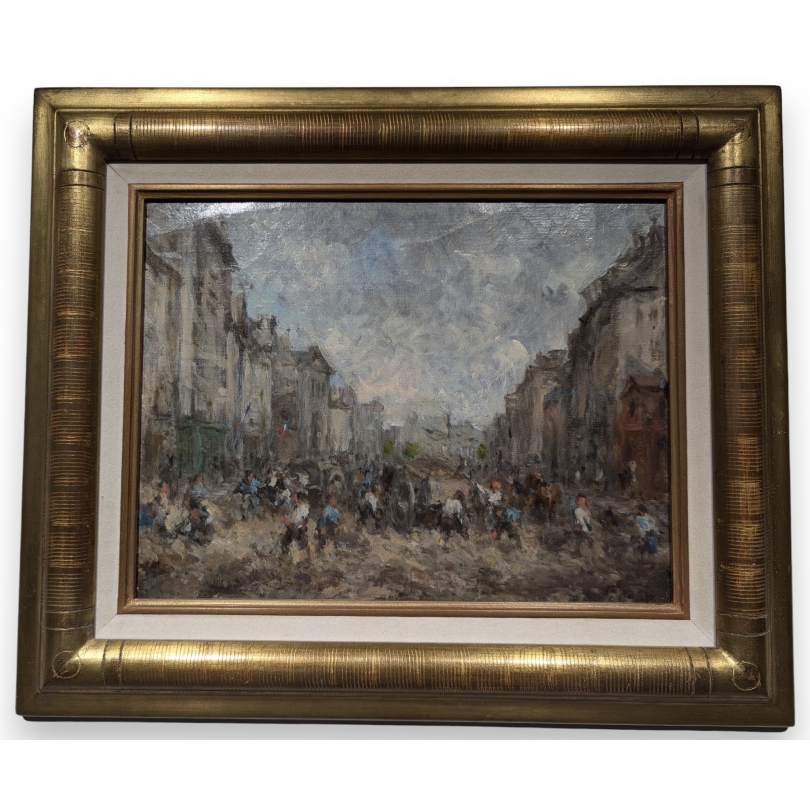 Tableau \"Révolution Française\" par LELEUX