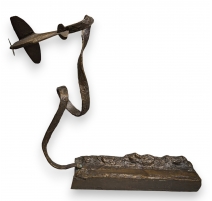 Bronze "Avion de voltige"