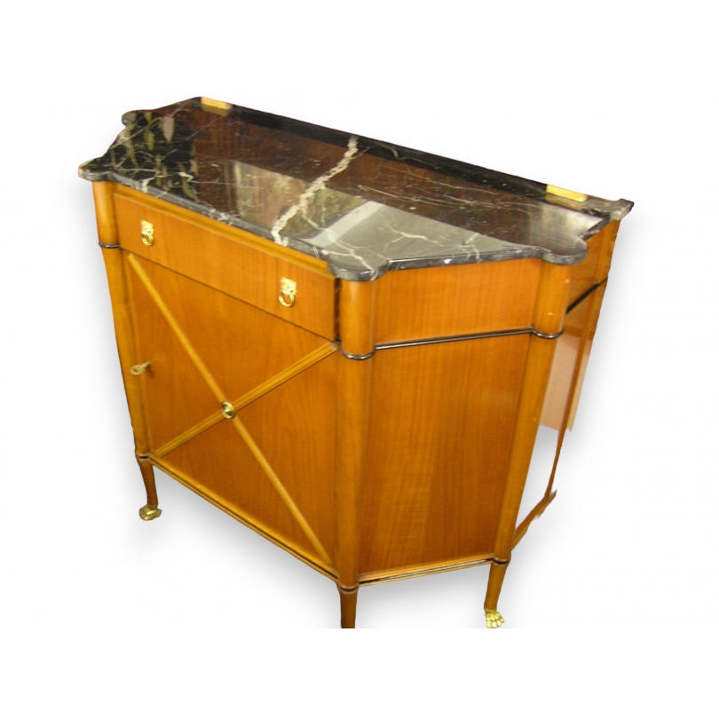  Crédence style Biedermeier en cerisier, sur  Moinat SA  - Antiquités décoration