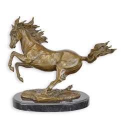 Bronze \"Cheval au galop\"