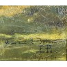 Tableau \"Aurée du bois\" signé E. PARIS