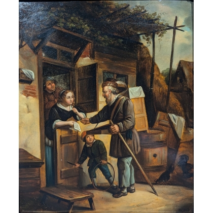 Tableau \"Colporteur\"