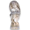Stone sculpture entitled ‘Cherub with a Shawl’