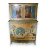 Commode-buffet peint de la maison