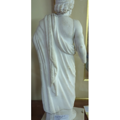  Statue en marbre blanc, tête d'époque sur  Moinat SA  - Antiquités décoration