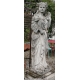 Paire de statues de jardin.