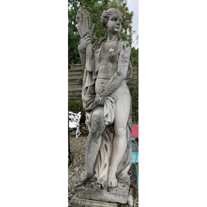 Pair of garden statues. on  Moinat SA  - Antiques and home décor