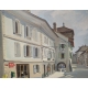 Tableau "Coppet" signé Benj. VAUTIER 1943