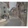 Tableau \"Coppet\" signé Benj. VAUTIER 1943