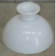 Abat-jour en opaline blanche