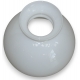 Abat-jour en opaline blanche