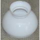 Abat-jour en opaline blanche