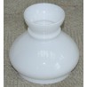 Abat-jour en opaline blanche